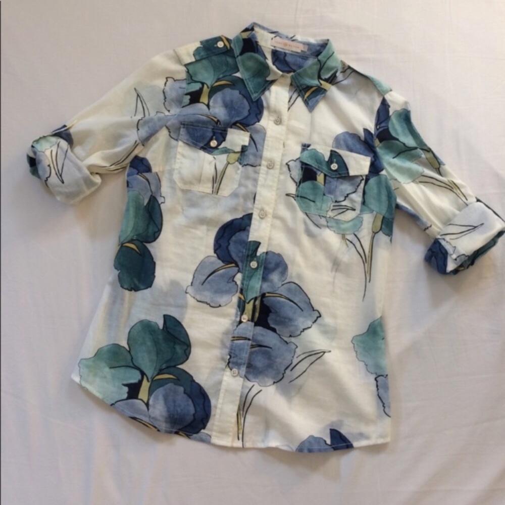 💥TRADE💥Tory Burch Iris Blouse